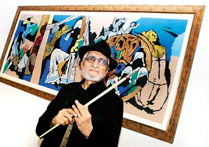 Art world, Bollywood remembers MF Husain 